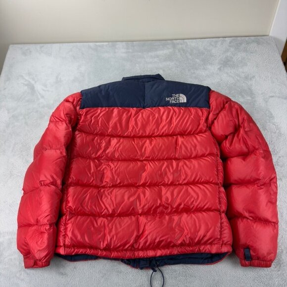 The North Face 700 Fill Red Down Puffer Jacket Men’s Size L - Picture 11 of 16